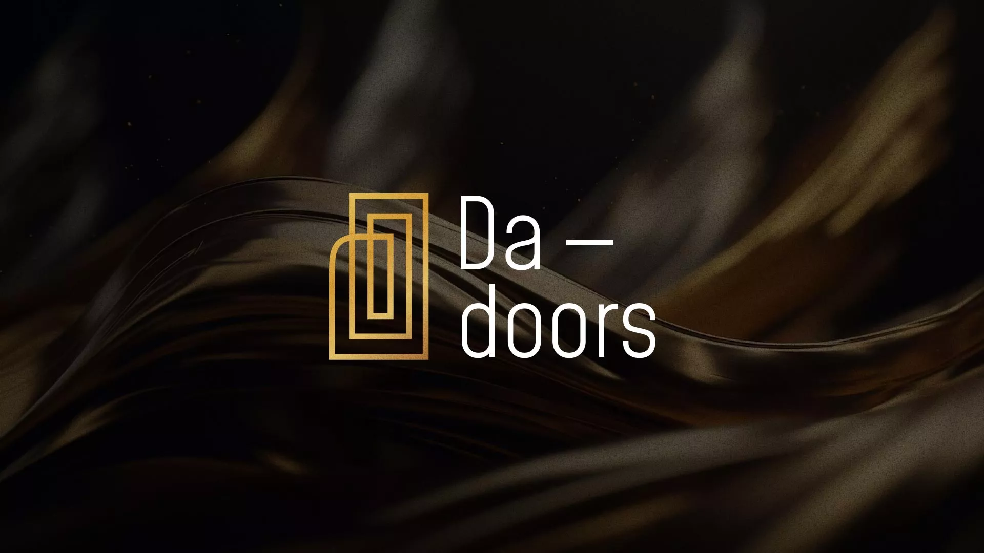 Разработка логотипа для компании «DA-DOORS» в Кириллове