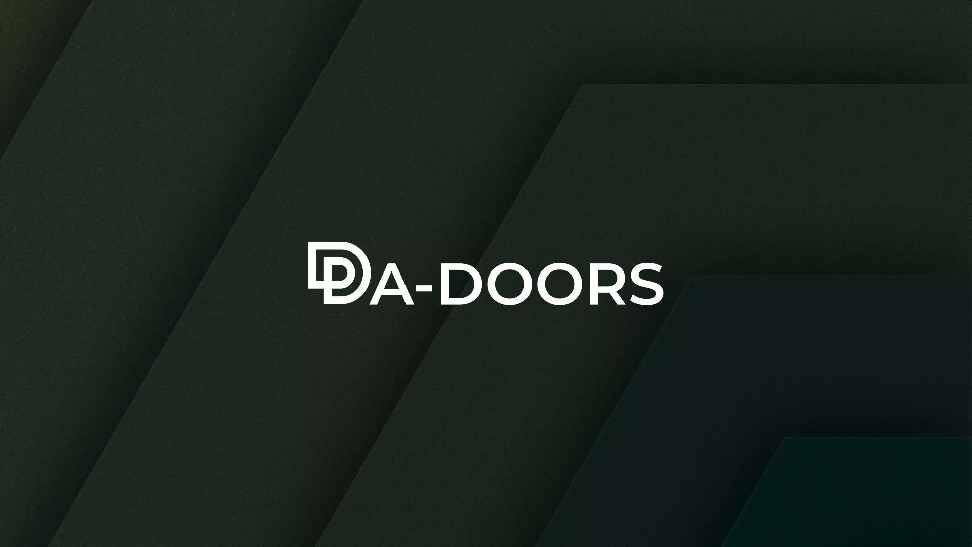 Создание логотипа компании «DA-DOORS» в Кириллове